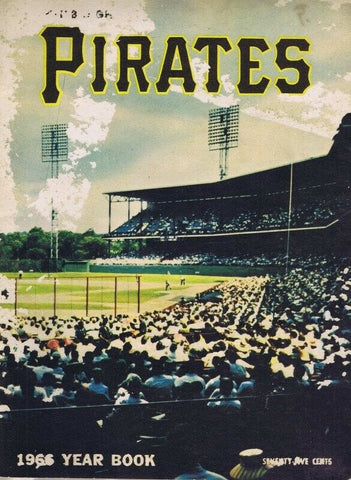 ORIGINAL Vintage 1966 Pittsburgh Pirates Yearbook Roberto Clemente