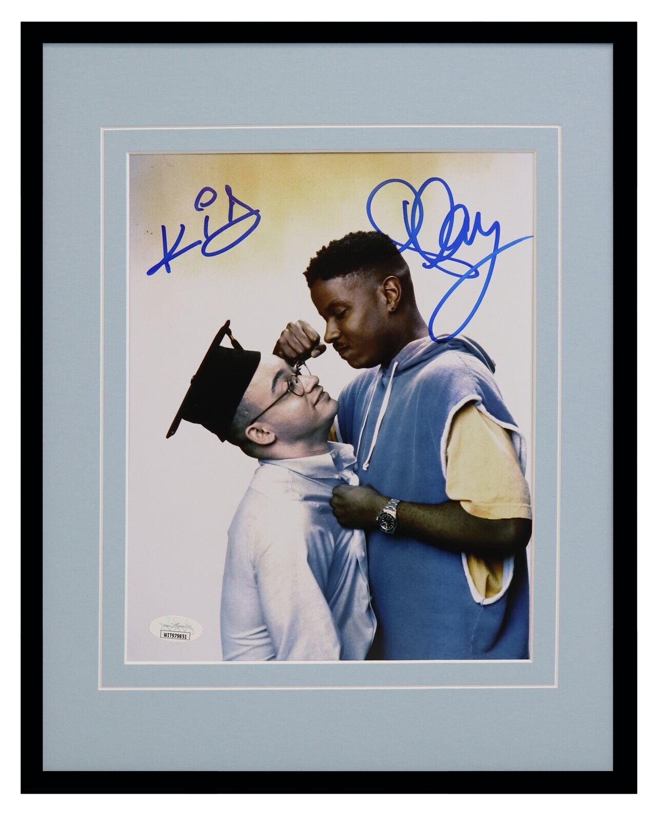 Kid & Play Signed Framed 11x14 Photo Display JSA 