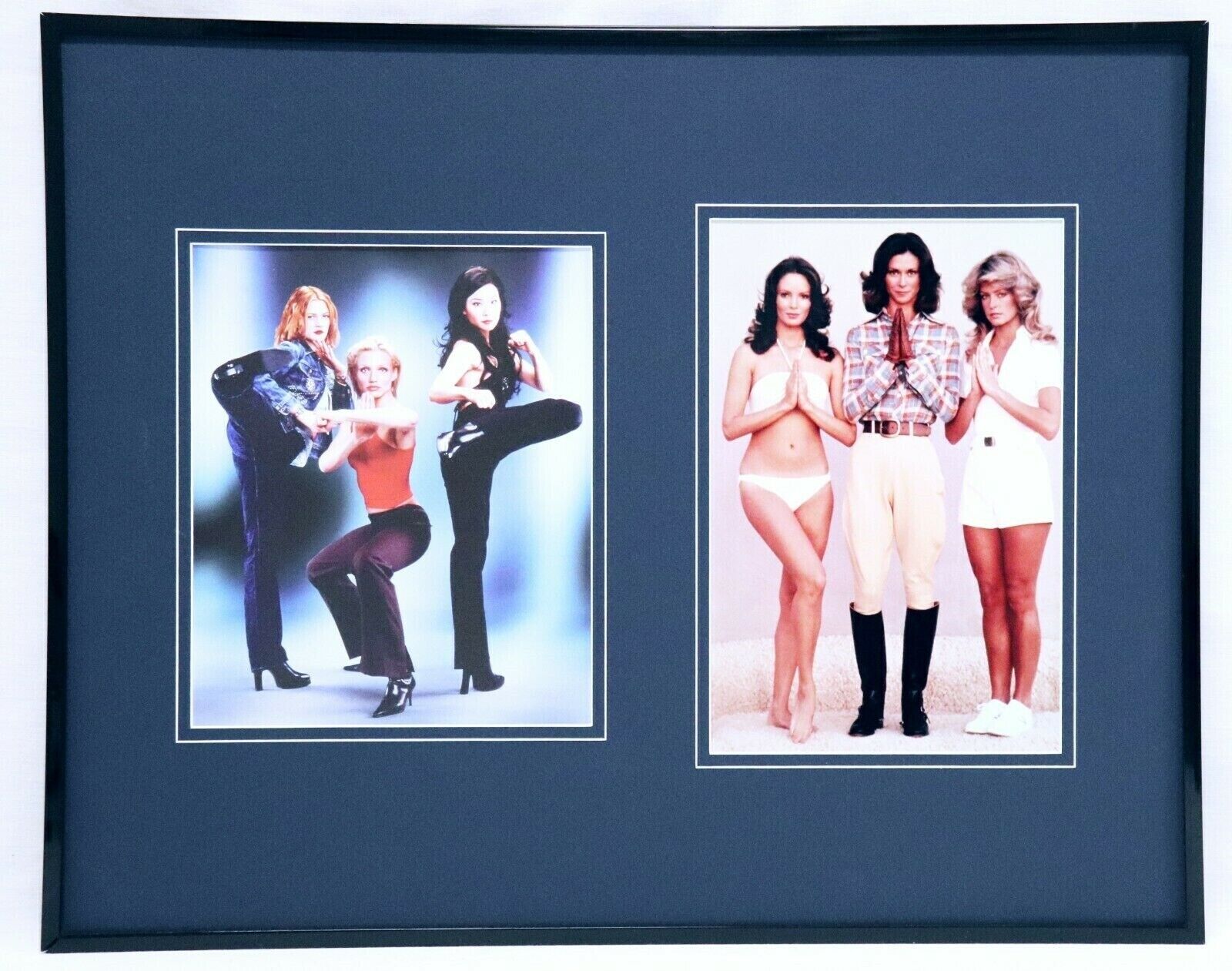 Charlie's Angels 1976 & 2000 Cast Framed 16x20 Photo Set 