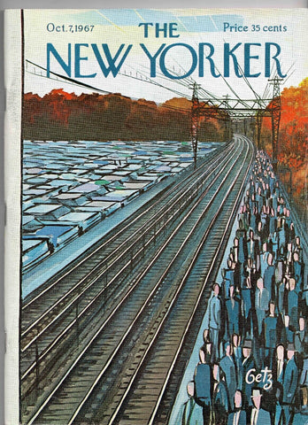 VINTAGE Oct 7 1967 New Yorker Magazine