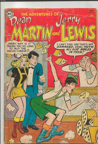 Adventures of Dean Martin and Jerry Lewis #17 ORIGINAL Vintage 1954 DC Comics 