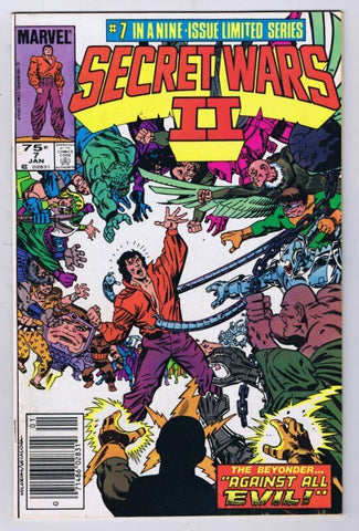 Secret Wars II #7 ORIGINAL Vintage 1986 Marvel Comics 