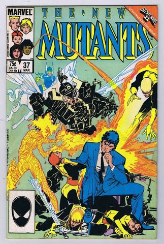 New Mutants #37 ORIGINAL Vintage 1986 Marvel Comics 