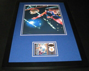 Kenny Sky Walker Dunk Contest Signed Framed 11x17 Photo Display UDA Knicks