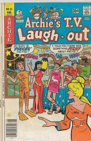 Archie's TV Laugh Out #51 ORIGINAL Vintage 1977 Archie Comics 