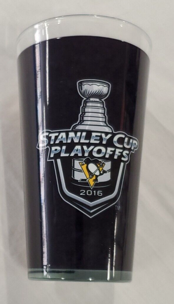 2016 Stanley Cup Playoffs Pittsburgh Penguins Pilsner Beer Glass