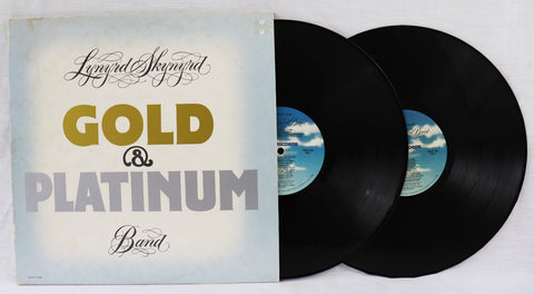 VINTAGE Lynyrd Skynyrd Gold & Platinum 2X Vinyl LP Record Album