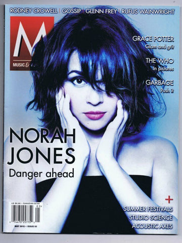 ORIGINAL Vintage May 2012 M Music Magazine Norah Jones The Who Garbage