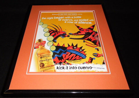 1999 Jose Cuervo Especial Tequila Framed 11x14 ORIGINAL Advertisement