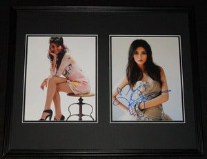 Victoria Justice Signed Framed 16x20 Photo Set Victorious B