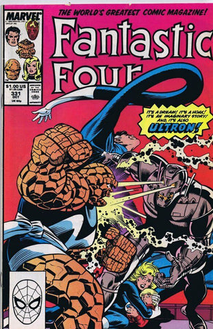 Fantastic Four #331 ORIGINAL Vintage 1989 Marvel Comics Ultron