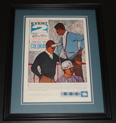 1959 Coloray 11x14 Framed ORIGINAL Vintage Advertisement