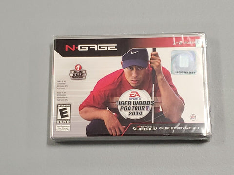 NEW SEALED 2004 Nokia N-Gage Tiger Woods PGA Tour 2004 Game N Gage