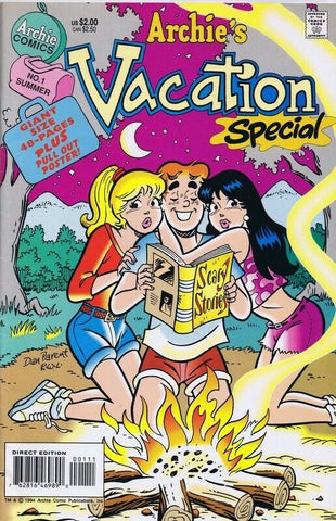 Archie's Vacation Special #1 ORIGINAL Vintage 1994 Archie Comics GGA