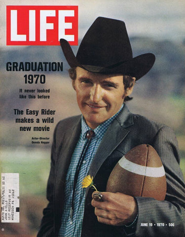 ORIGINAL Vintage Life Magazine June 19 1970 Dennis Hopper