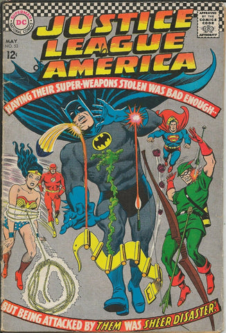 Justice League of America #53 ORIGINAL Vintage 1967 DC Comics Batman Cover