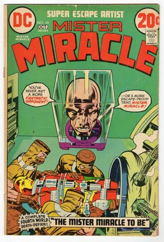 Mister Miracle #10 VINTAGE 1974 DC Comics Jack Kirby