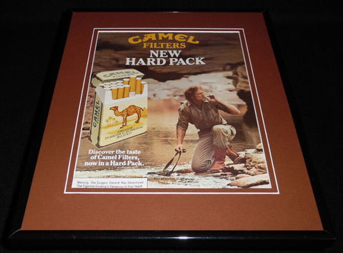 1983 Camel Lights Hard Pack Cigarettes Framed 11x14 ORIGINAL Advertisement