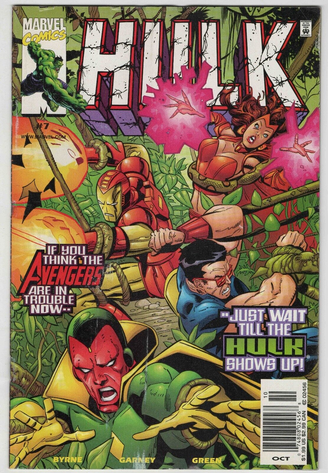 Hulk #7 VINTAGE 1999 Marvel Comics