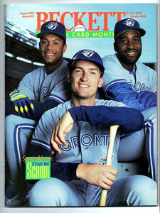 Aug 1993 Beckett Baseball Magazine #101 Blue Jays Olerud Alomar Carter