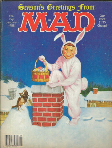 ORIGINAL Vintage Jan 1988 Mad Magazine #276