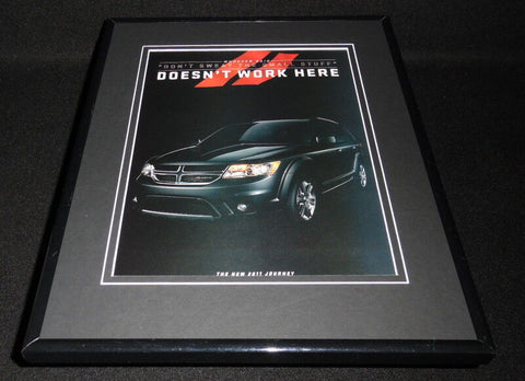 2017 Dodge Journey 11x14 Framed ORIGINAL Advertisement 