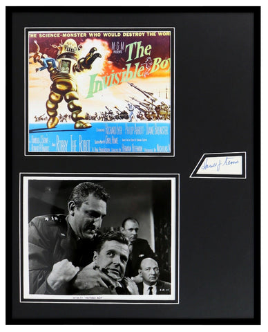 Harold J Stone Signed Framed 16x20 The Invisible Boy Photo Poster Set 