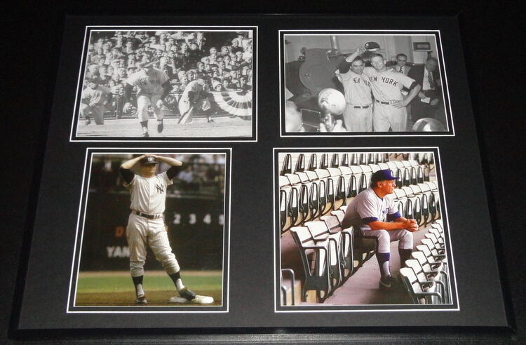 Mickey Mantle New York Yankees Framed 16x20 Photo Set B