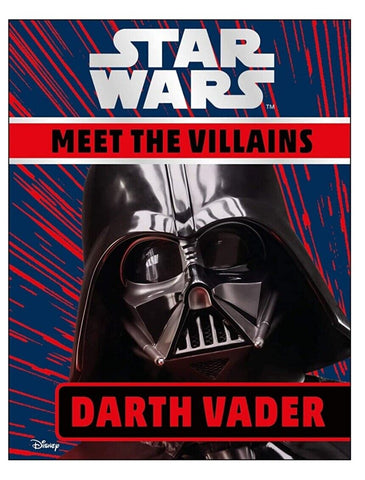 BRAND NEW 2019 Star Wars Meet the Villains Darth Vader Hardcover Book 1st Ed