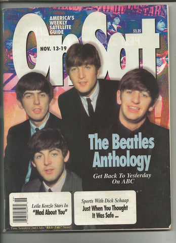 ORIGINAL Vintage November 13 1995 On Sat Magazine The Beatles Anthology