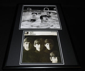 The Beatles Framed 12x18 Rolling Stone / With the Beatles Cover Display