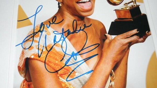 Natalie Cole Signed Framed 16x20 Good to be Back CD & Grammy Photo Display BAS