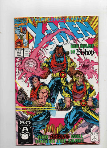 X-Men #282 Vintage 1991 Marvel Comics 1st Bishop