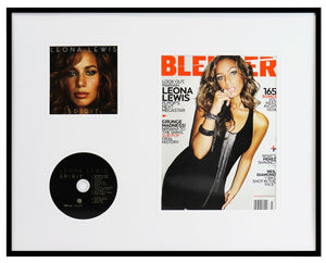 Leona Lewis 16x20 Framed 2008 Blender Magazine & Spirit CD Display