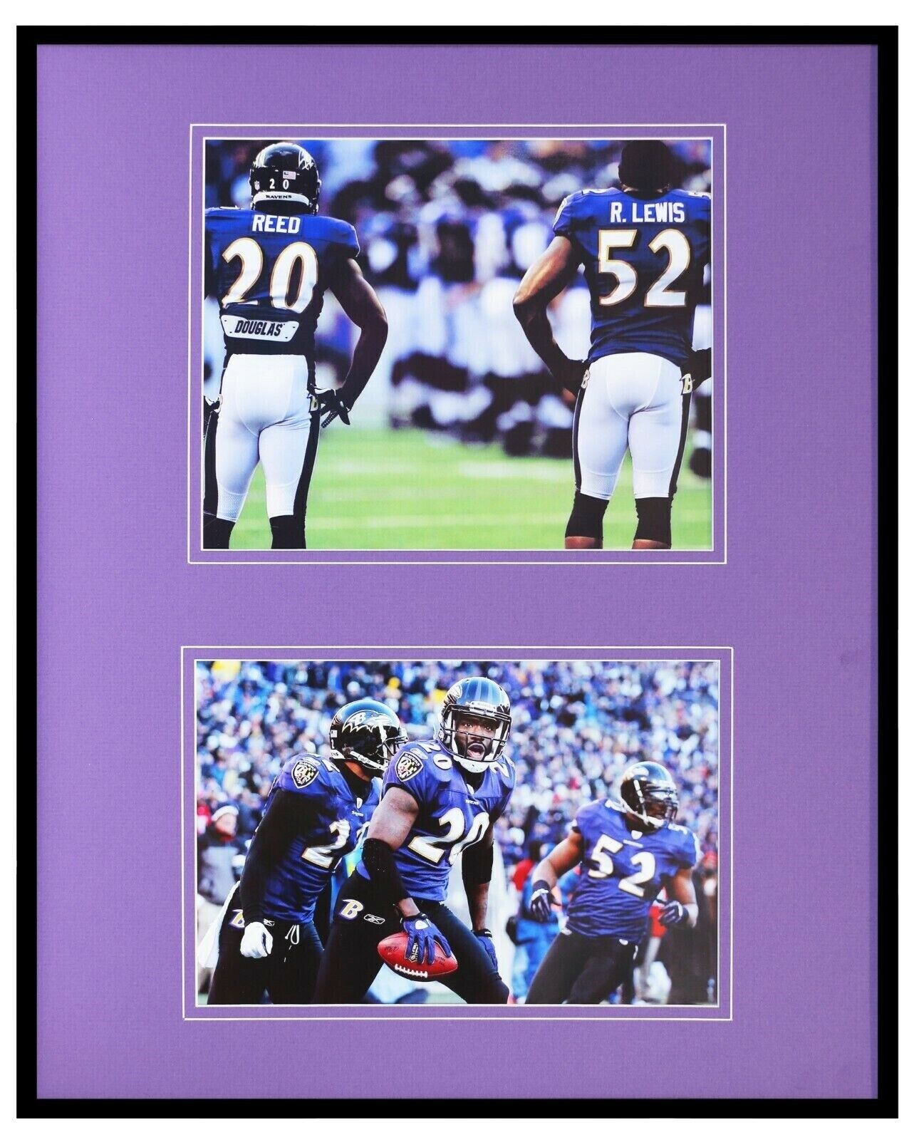 Ed Reed Framed 16x20 Photo Display Ravens