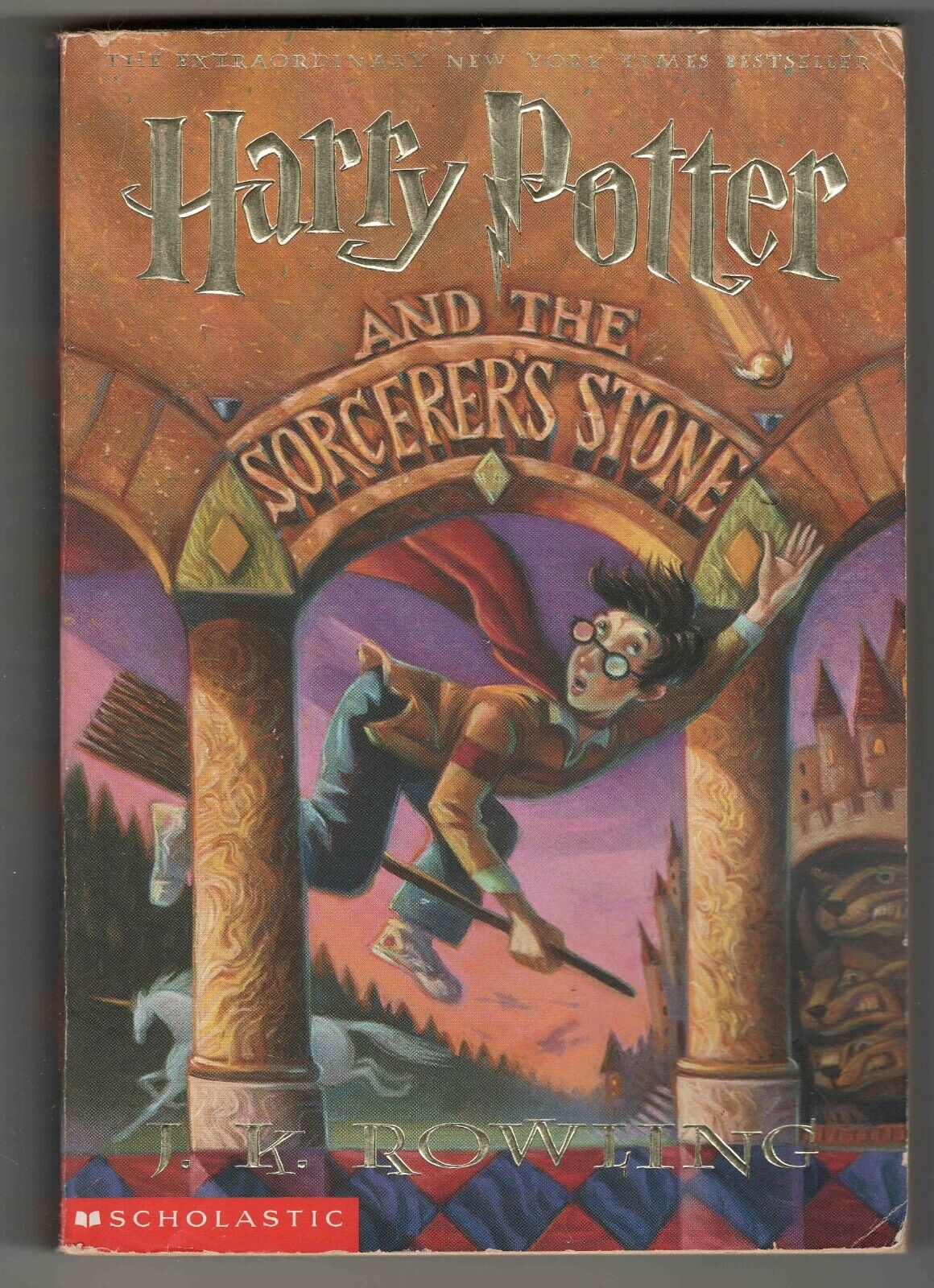 2008 Harry Potter and the Sorcerer's Stone Paperback JK Rowling