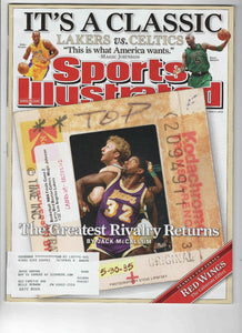 June 9 2008 Sports Illustrated Magazine Magic Johnson Larry Bird Lakers Celtics