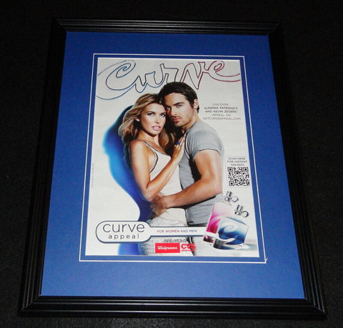 Audrina Patridge Kevin Zegers Curve Appeal Framed 11x14 ORIGINAL Advertisement