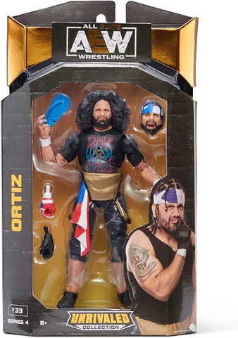 NEW SEALED AEW Unrivaled Ortiz Action Figure