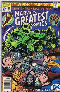 Marvel's Greatest Comics #67 VINTAGE 1976 Marvel Fantastic Four 