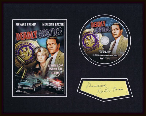 Meredith Baxter Birney Signed Framed 11x14 Deadly Justice DVD & Photo Display