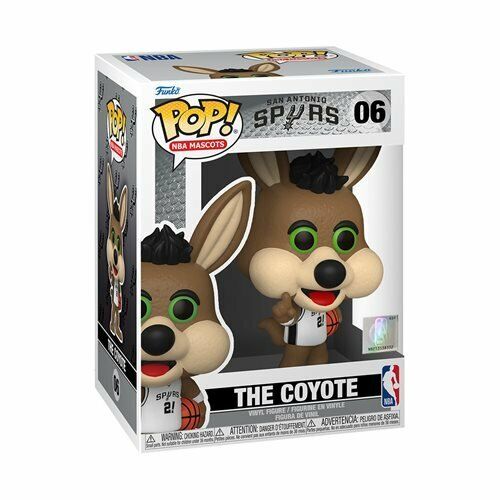 NEW SEALED 2021 Funko Pop Figure NBA San Antonio Spurs The Coyote Mascot