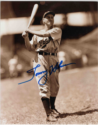 Tommy Holmes Signed 8x10 Photo Braves