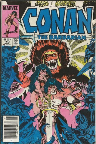 Conan the Barbarian #152 ORIGINAL Vintage 1983 Marvel Comics 