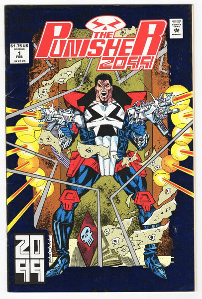 Punisher 2099 #1 VITNAGE 1993 Marvel Comics