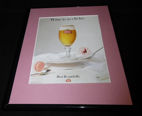 2015 Stella Artois Beer 11x14 Framed ORIGINAL Advertisement B