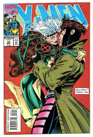 X-Men #24 VINTAGE 1993 Marvel Comics Gambit Rogue