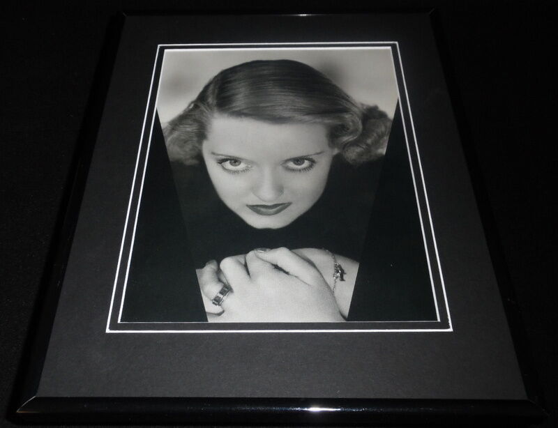 Bette Davis 1934 Framed 11x14 Photo Display 