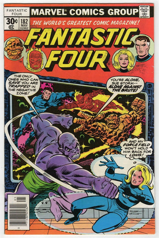 Fantastic Four #182 ORIGINAL Vintage 1977 Marvel Comics 