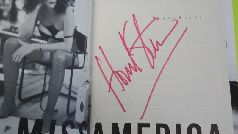 Howard Stern Signed 1995 Miss America 1st Edition Hardback Book JSA